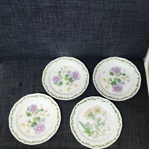 Noritake Gourmet Garden Dinner Plate 4 VINTAGE